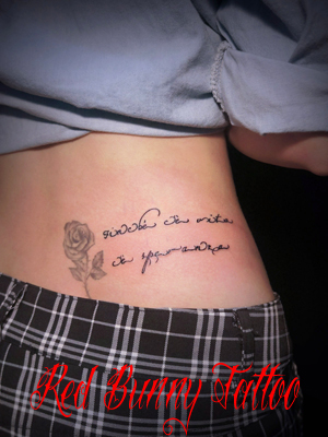 letter tattoo  ^gD[ girl